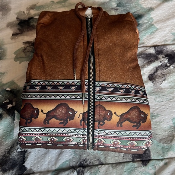 NEW Men's Autumn/Winter Hooded Sweatshirt White Polar Fleece Jacket - Picture 8 of 8